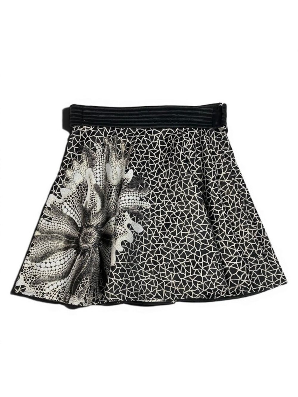 Louis Vuitton Yayoi Kusama Flower Skirt Flare with Belt